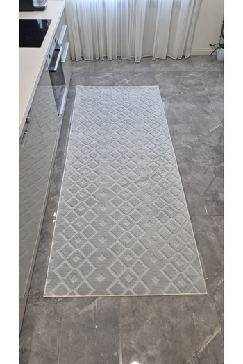 Faiend Washable Cotton Nordic Style Premium Puffy Plush Runner – Living Room and Hallway Carpet (77)