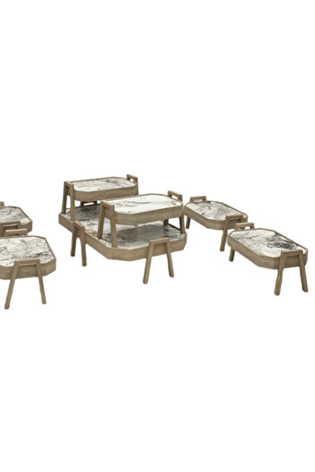 DEC19 Modern Turkish floor table set