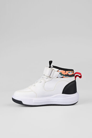 Vicco Dragus Lighted Boys Preschool White Boots