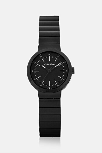 Calvin Klein Women 25200407 Stainless Steel Analog Watch 25 mm, Black