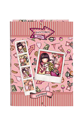 Santoro Gorjuss Mapa A4 cu elastic Gorjuss Carousel