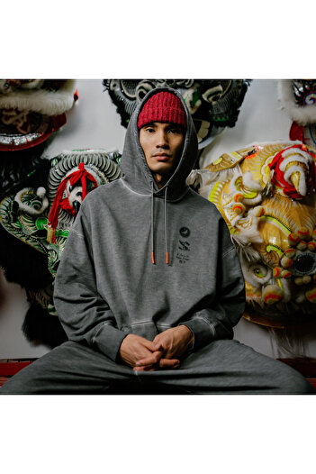 Puma Mens x STAPLE Hoodie - Gray
