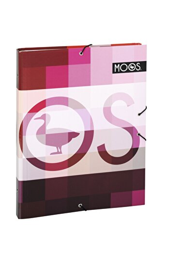 OEM Moos A4 elastic folder with dividers