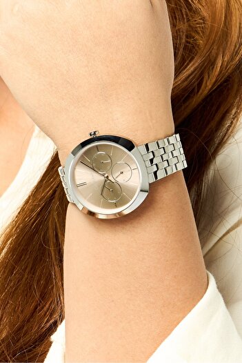 Calvin Klein Women 25200335 Stainless Steel Analog Watch 40 mm, Silver
