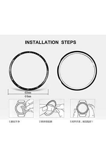 O Ozone Bezel Ring Cover Compatible with Galaxy Watch 3 45mm Case Metal Frame Stainless Steel Bezel