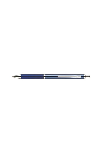 Aihao Stilou metalic, culoare argintiu, material metal, vârf de 1 mm, cerneală albastră