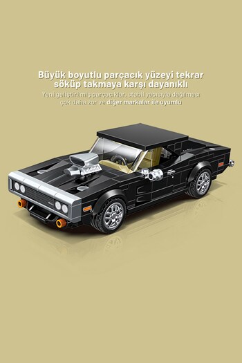 Sembo Block Exotic Cars Dodge Charger Rt Building Block Set 306 Pieces
