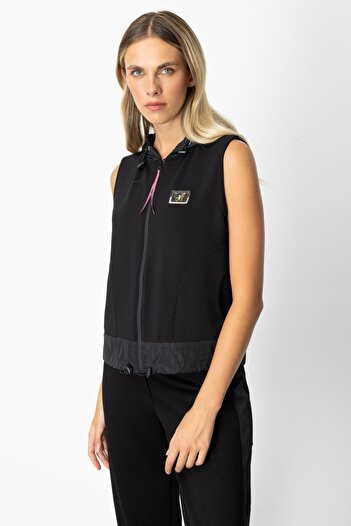 ON Butterfly Emblem Hooded Vest-66913