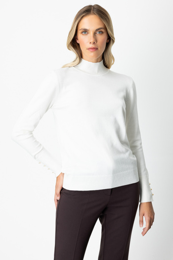 ON High Collar Basic Sweater