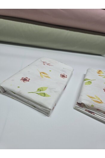pınarhome collectıon 100% Patterned Fabric Ranforce Covered Pillowcase --50X70Cm--2 Pieces (1 Pair)