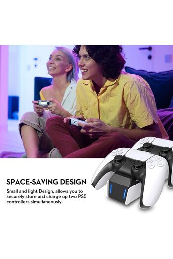 AISEN Centeni 2021 Upgraded Version PS5 Controller Fast Charge Station 2nd Generation Compatible