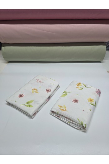 pınarhome collectıon 100% Patterned Fabric Ranforce Covered Pillowcase --50X70Cm--2 Pieces (1 Pair)