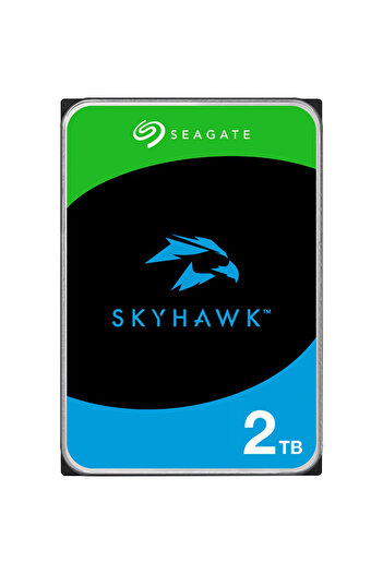 Seagate Hard disk SkyHawk pentru supraveghere, 2TB, 5400RPM, SATA3, 256MB