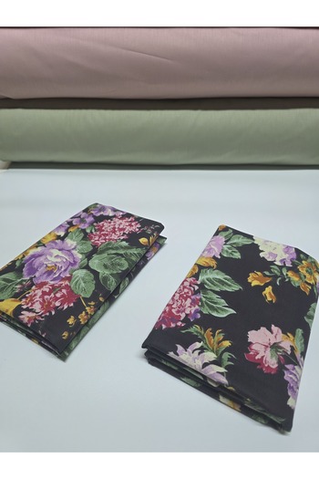pınarhome collectıon 100% Patterned Fabric Ranforce Covered Pillowcase --50X70Cm--2 Pieces (1 Pair)