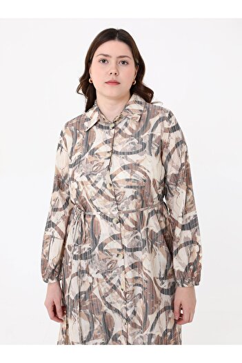 Moda Gazel Tunic - Brown - Moda Gazel