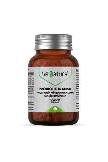 VeNatura Probiotic Transit Probiotic Microorganism 30 Capsules