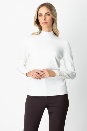 ON High Collar Basic Sweater