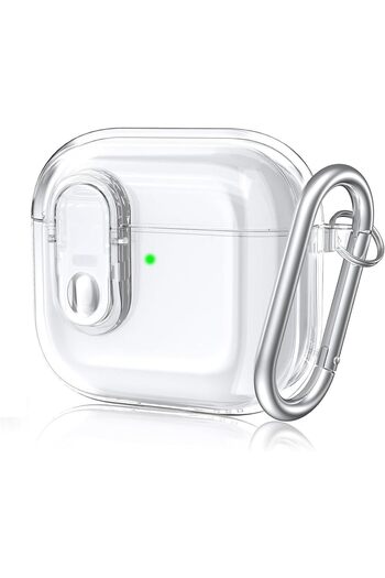 O Ozone for Airpods 4 Case Cover (2024), Secure Lock Clear Soft TPU Anti-drop Anti-scratch Protectiv