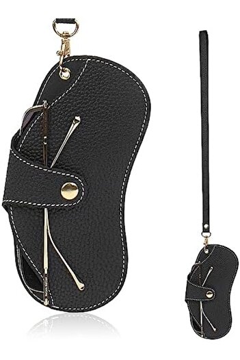 O Ozone Ozone Portable Soft Leather Glasses Case