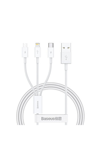 Baseus Cablu USB tip C, iPhone, Micro-USB, Baseus, 1 m