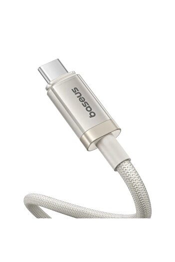 Baseus Cablu incarcare Type-C 100W Baseus, 1m, bej