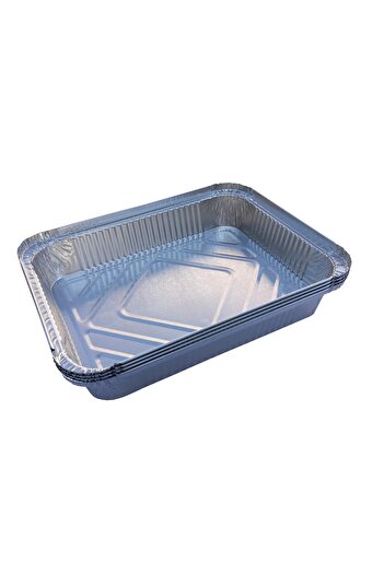 Endless Aluminum tray + lid, set of 4 pieces, 22.4x17.4cm,