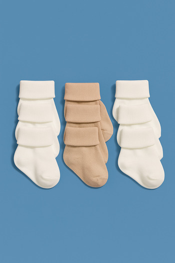 baby socks 9-Piece Non-Tight Ankle Socks for Baby Girls and Boys 0-24 Months