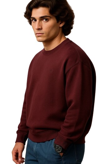 marufshop Men's Large Size Wide Fit Crew Neck Cotton Thessaloniki Goose Suitable for 122-158 kg