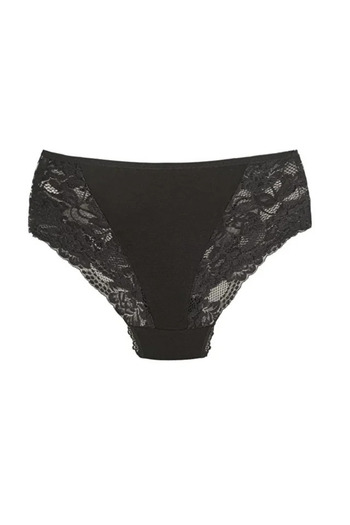 Bleu Petite 3-Pack Plus Size High Waist Lace Cotton Women's Panties