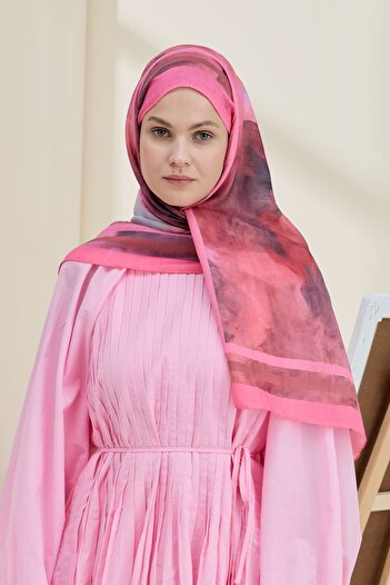 Modakaşmir Mistral Pattern Bamboo Shawl