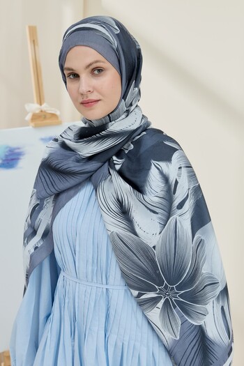 Modakaşmir Palmira Desen Bambu Şal
