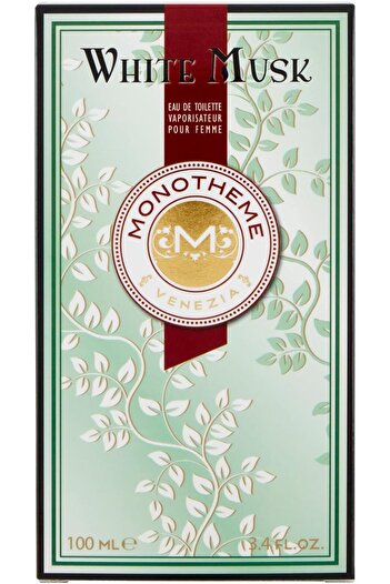 Monotheme White Musk Eau de Toilette Spray for Women, 3.4 oz