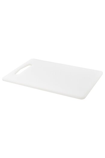 IKEA LEGITIM Chopping board, white, 34 x 24 cm