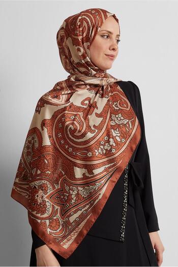 Alvina Ethnic Patterned Shal 8553