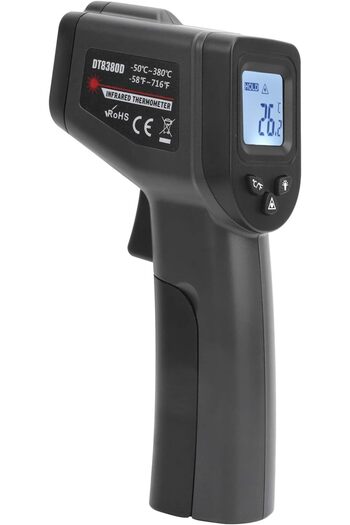 erorex Industrial Instrument Temperature,50380 Thermometer Noncontact Digital Infrared Thermodetector