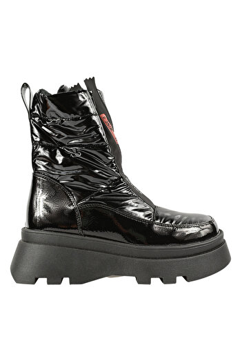 FEELİNG Casual boots, women, FEELING, 9917 black, -leather 40