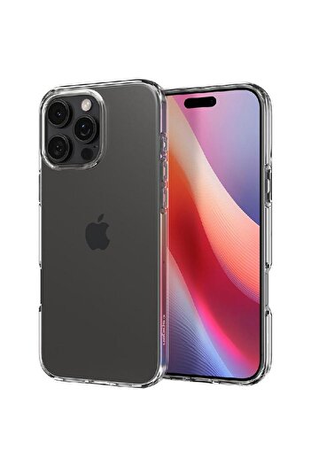 Spigen Crystal Flex Back Cover Mobile Case for iPhone 16 Pro Max Crystal Clear