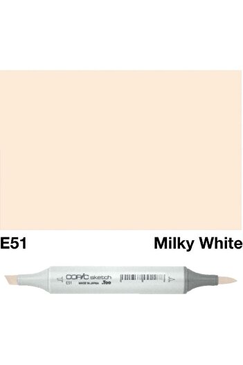 Copic Sketch E-51 Graphic Art Marker Milky White