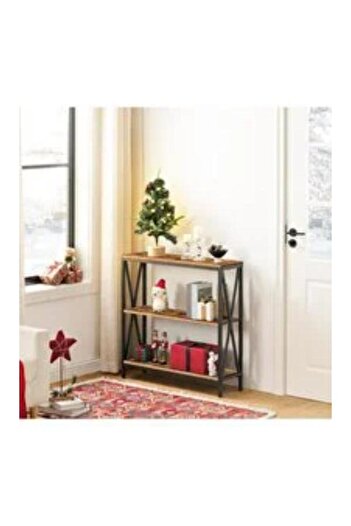 Crestj Wooden console table, modern multipurpose entryway table