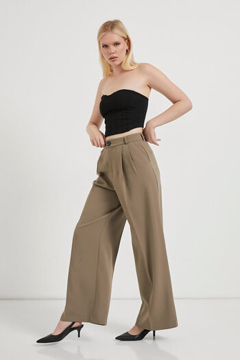 Arma Life Armalife 0408 pleated palazzo premium women's trousers