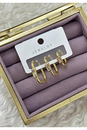 BY YASİN TOPÇU "Baget Elegance Triple Ring - Gold"