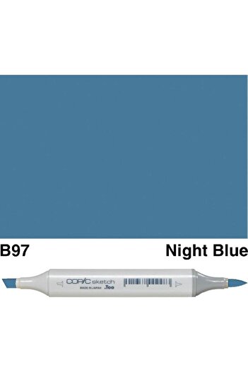 Copic Sketch B-97 Graphic Art Marker Night Blue