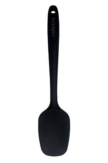 valletta Single Heat Resistant Fireproof Non-Stick Silicone Spatula Black