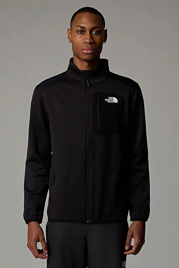 THE NORTH FACE Men's Zippered Fleece Outdoor Sweatshirt Crest Fz Nf0A897Cjk31