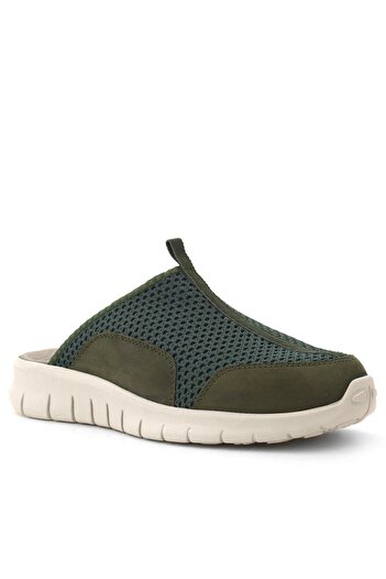 heep Medical Khaki Green Cream Sole Comfort Sports Slippers