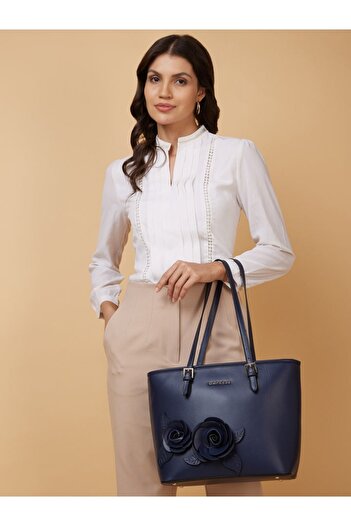 Caprese BLOOM TOTE MEDIUM NAVY