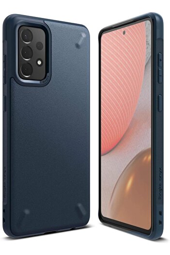 Ringke Samsung Galaxy A72 Case Cover| Onyx Series| Navy