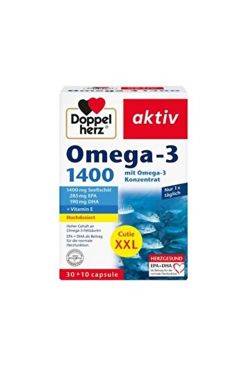 Doppelherz Omega-3 1400, Aktiv, Dietary Supplement