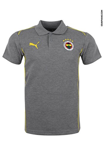 Fenerbahçe تي شيرت بولو رمادي مرخص 24/25 A Team