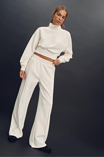 Stradivarius Interlock high neck sweatshirt